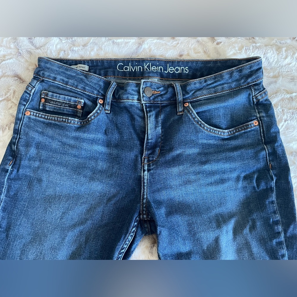 Calvin Klein Curvy Skinny Jeans Size 29 x 32
